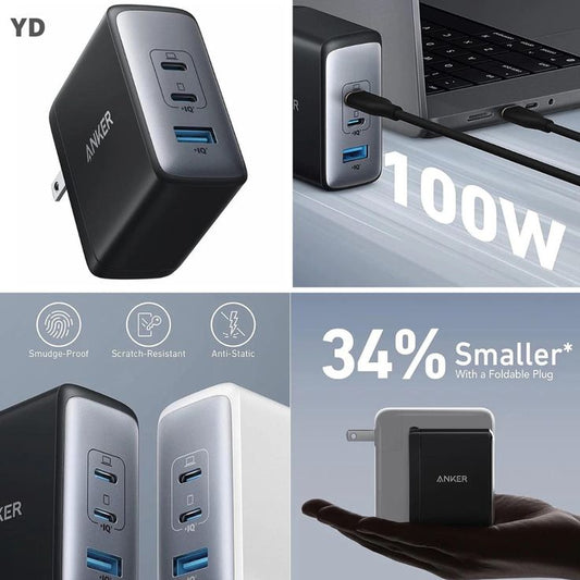 Anker Charger 100W — 3-Port