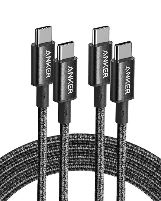 Anker USB-C to USB-C Cable 100W — Braided