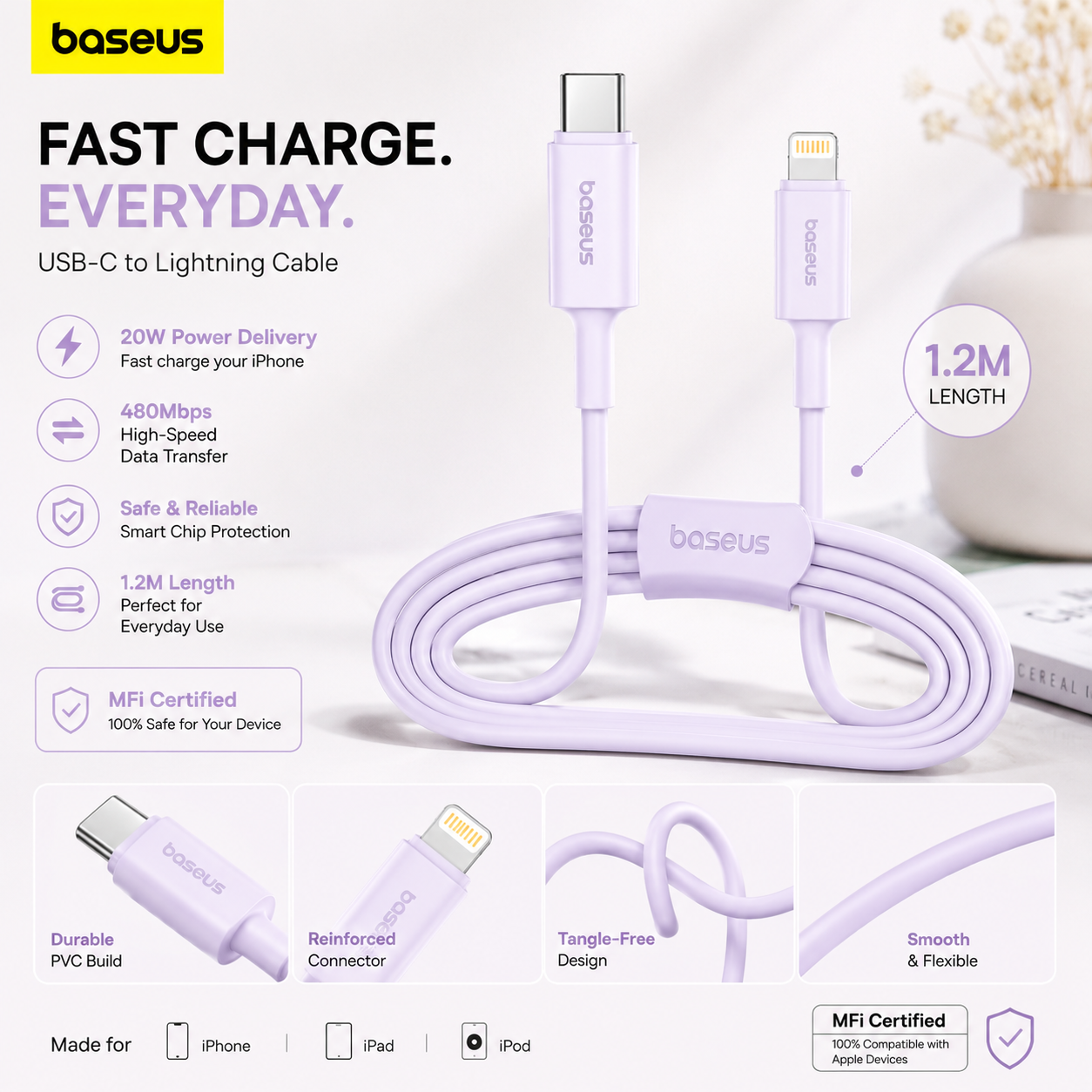 cable C-L  baseus