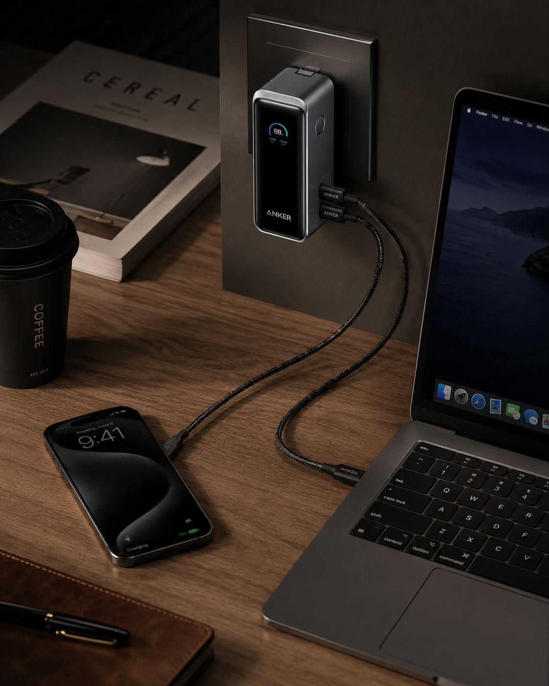 Anker Power Bank + Charger Bundle — 10,000mAh 65W