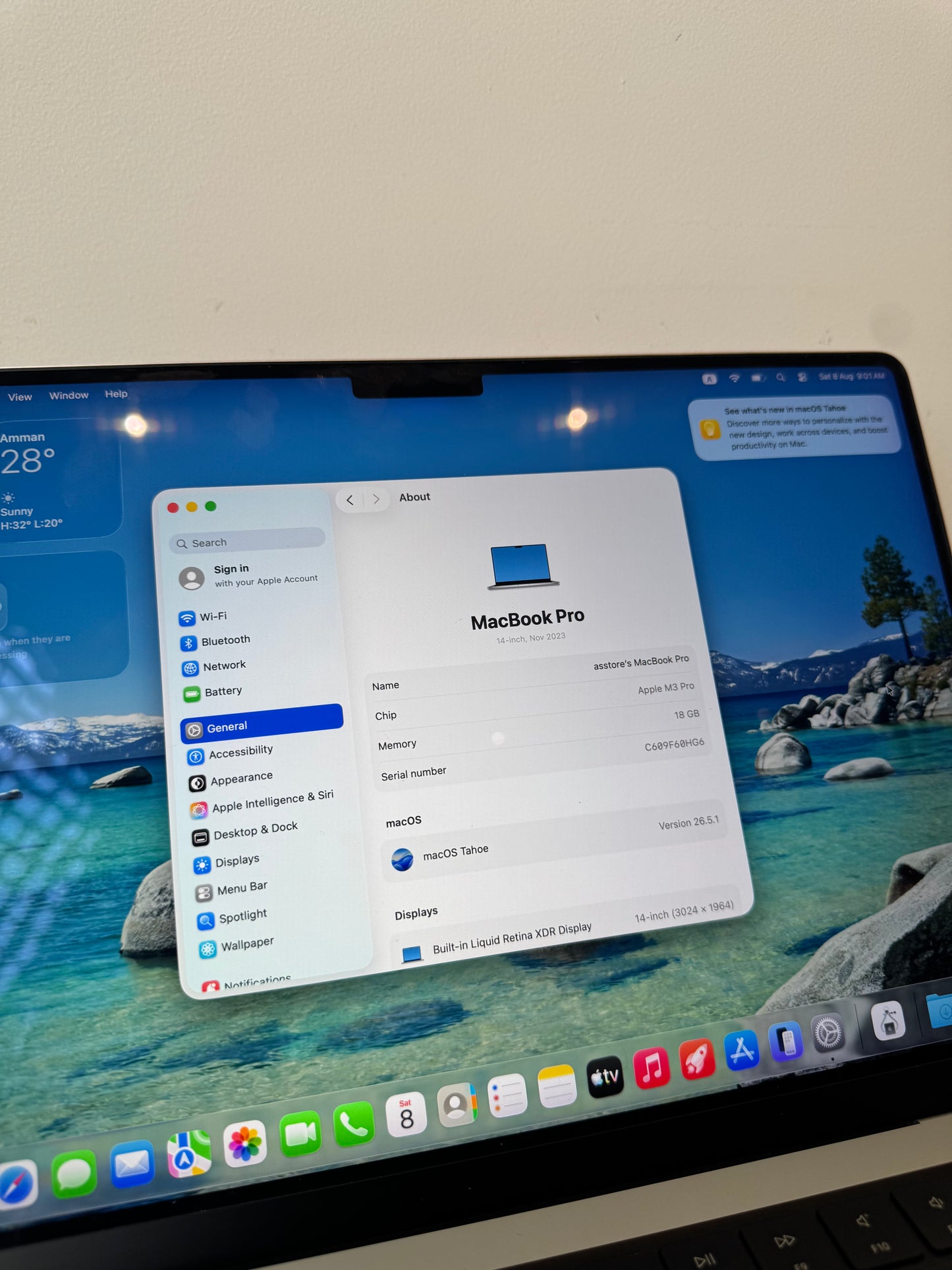 Macbook ( m3 pro )