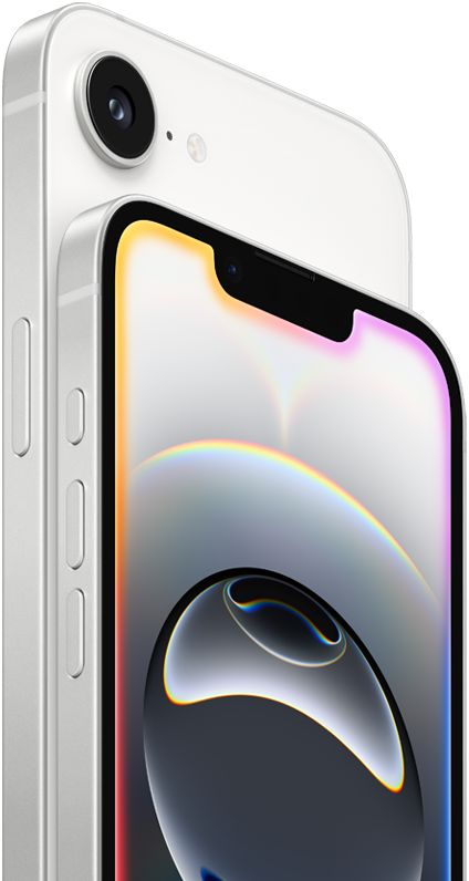 iPhone 16e · 128GB · White · 100% - HNXQF9FWK2