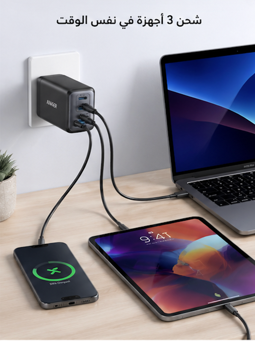 anker adapter 100w with c-c cable