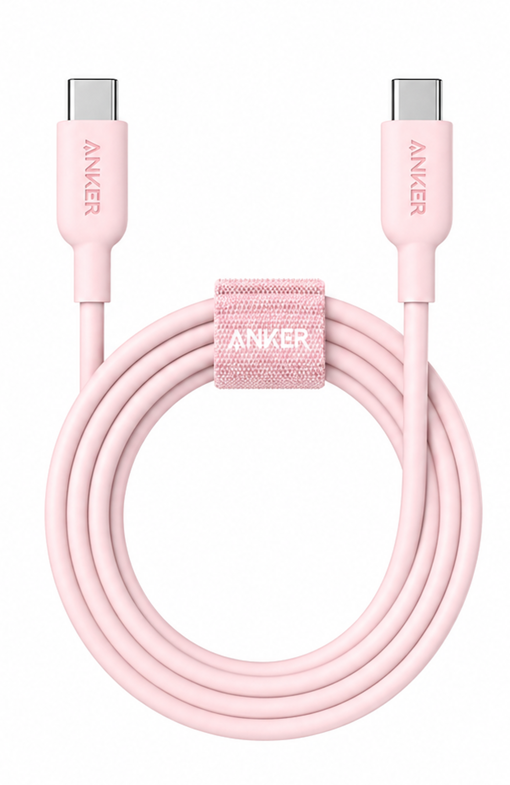anker cable c-c 60w - وصلة شحن انكر تايب سي -تايب سي  تدعم ٦٠واط