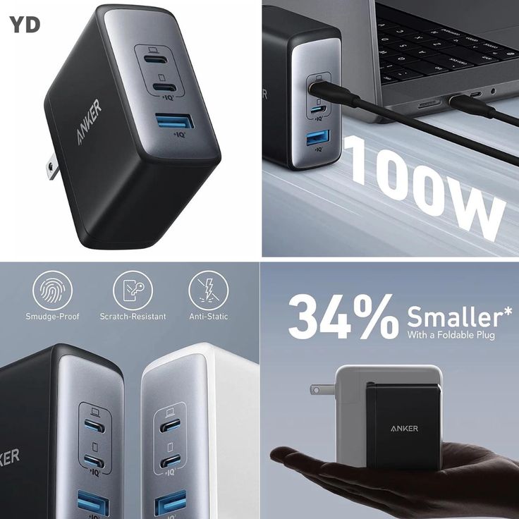 Anker Charger 100W — 3-Port