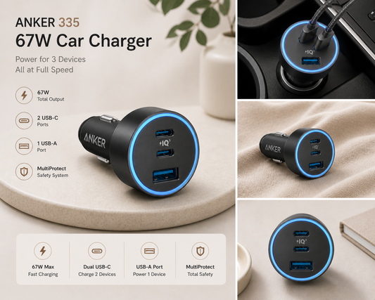 Anker car charger 67w